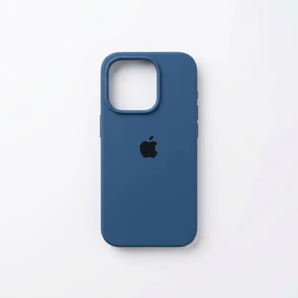 Apple capa de silicone para iPhone 15 Pro Max azul-marinho