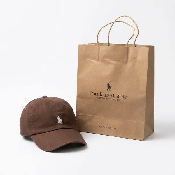 Polo Ralph Lauren boné castanho chocolate