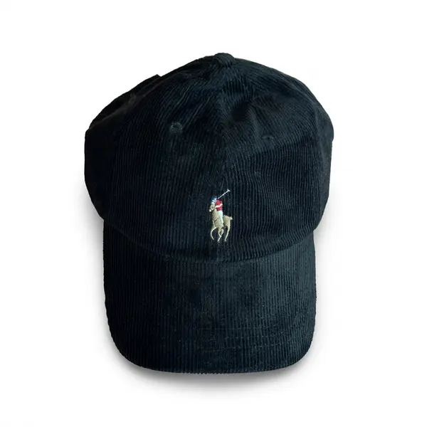 Polo Ralph Lauren boné em bombazine preta
