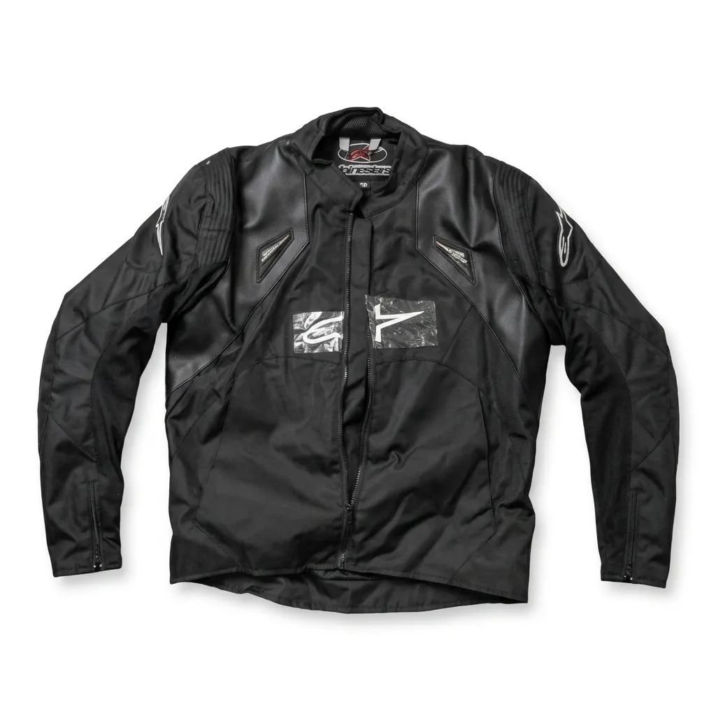 Alpinestars blusão de mota preto