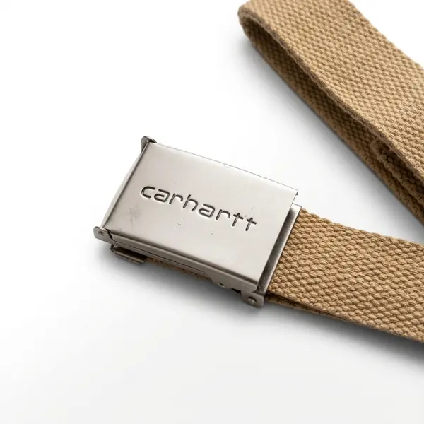 Carhartt Work In Progress cinto em lona bege